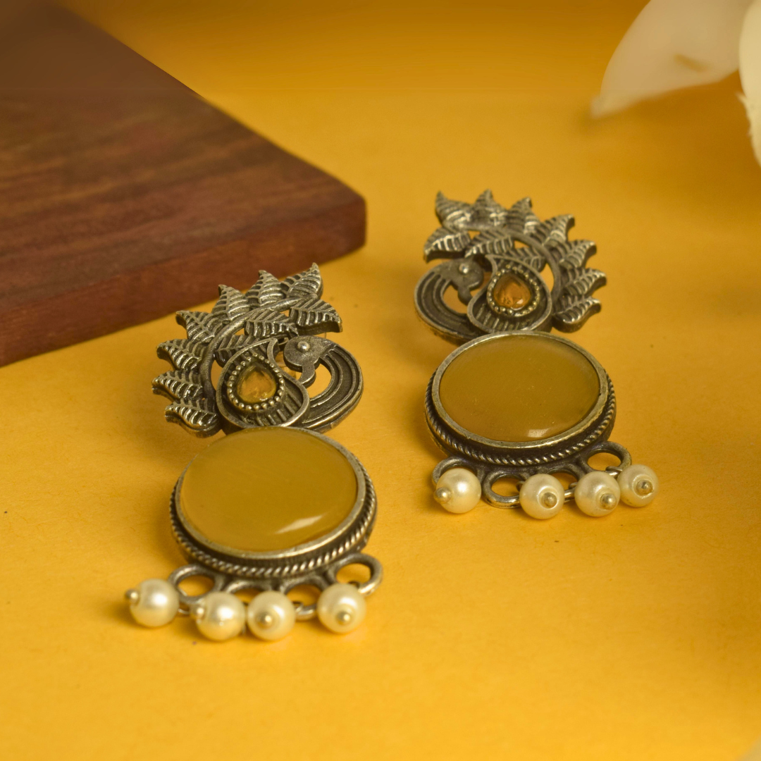 MAYURI STONE EARRINGS