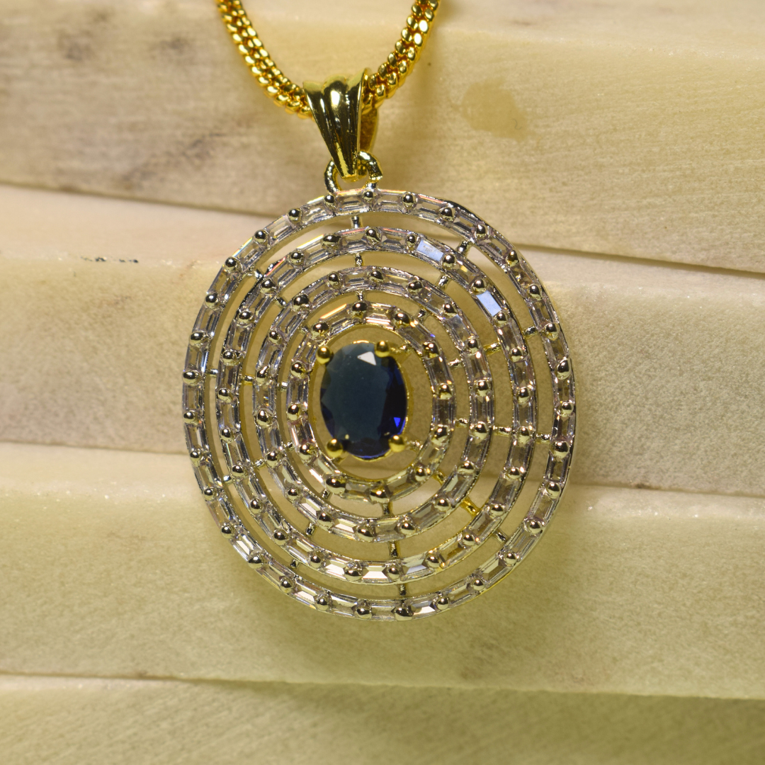 BLUE ELARA PENDENT SENT