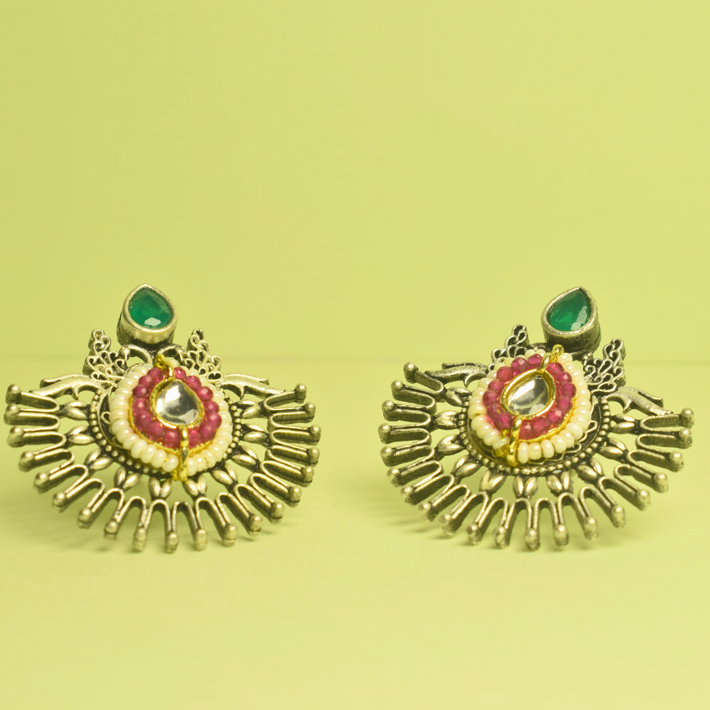 DEVIKA OXIDISED STUDS