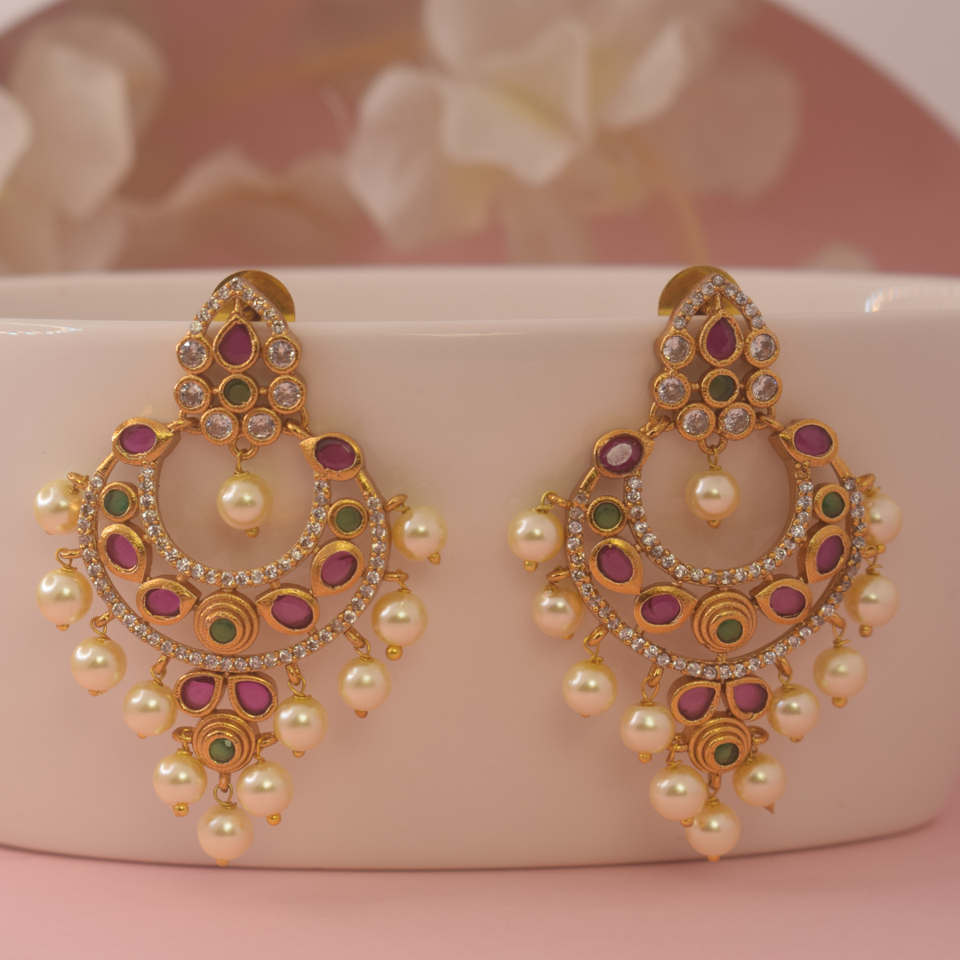 Naintara Temple Earrings