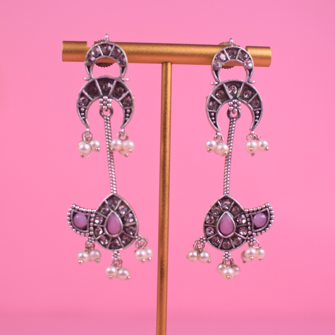 Nidha Long Earrings