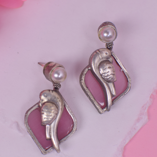 Parakeet Earrings