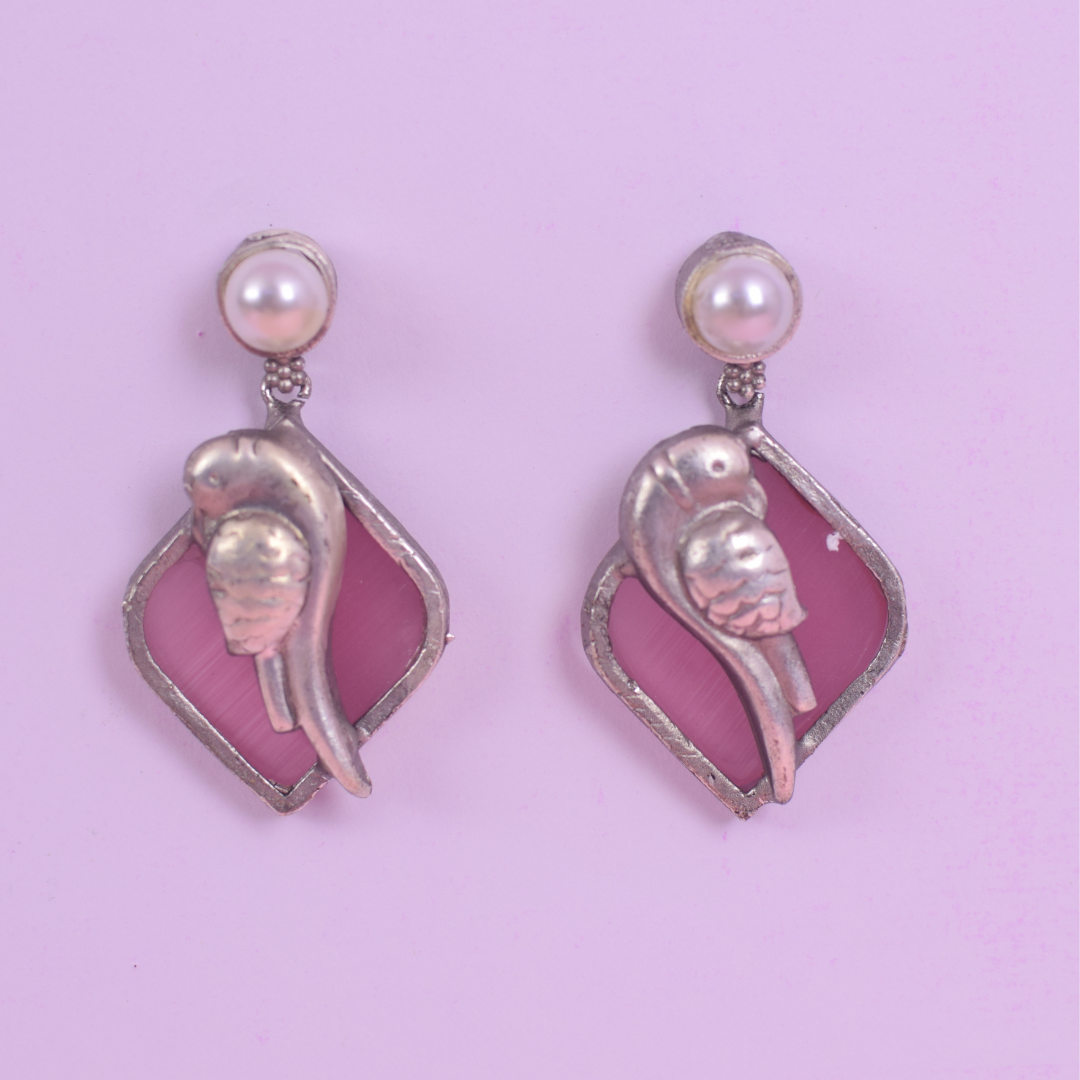 Parakeet Earrings