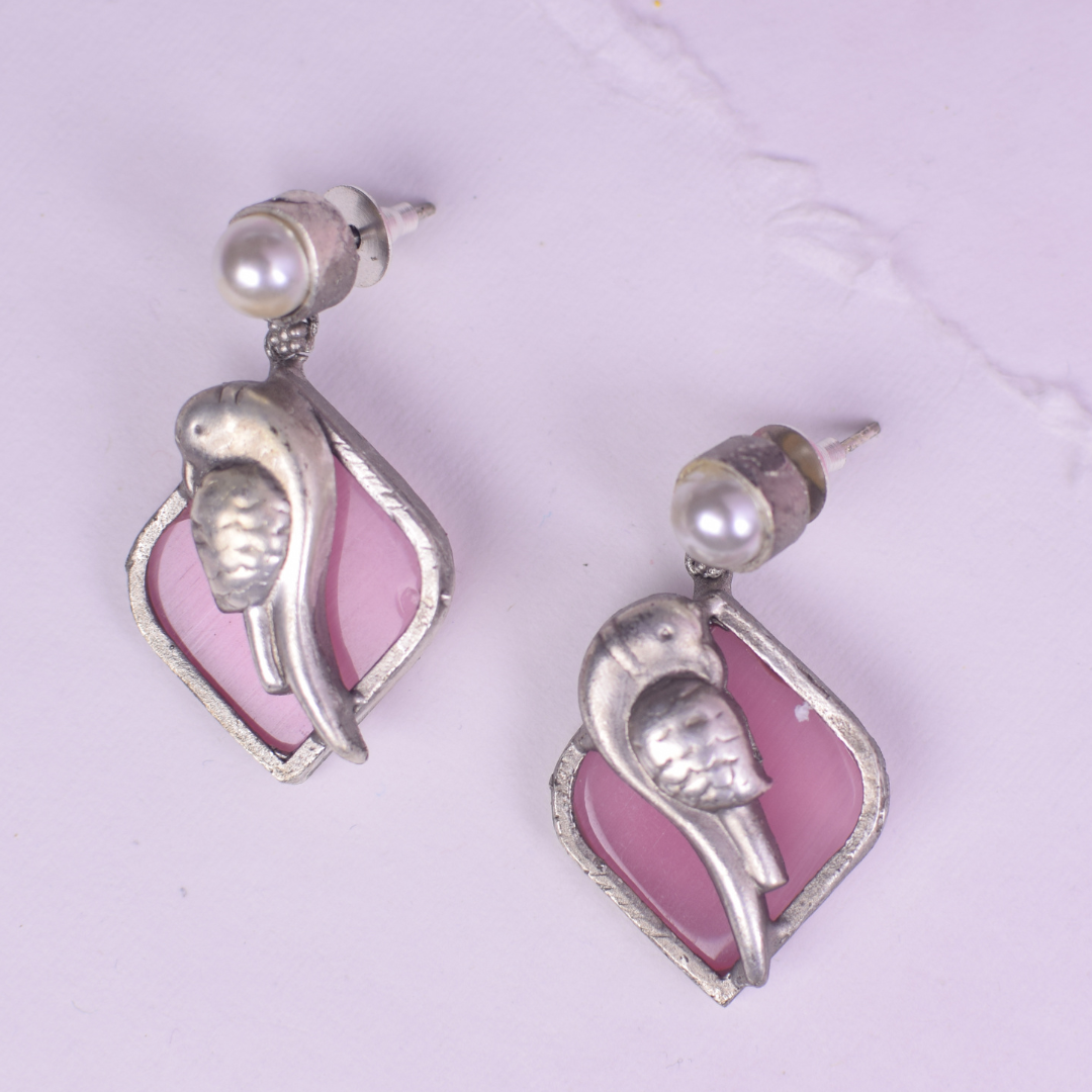 Parakeet Earrings