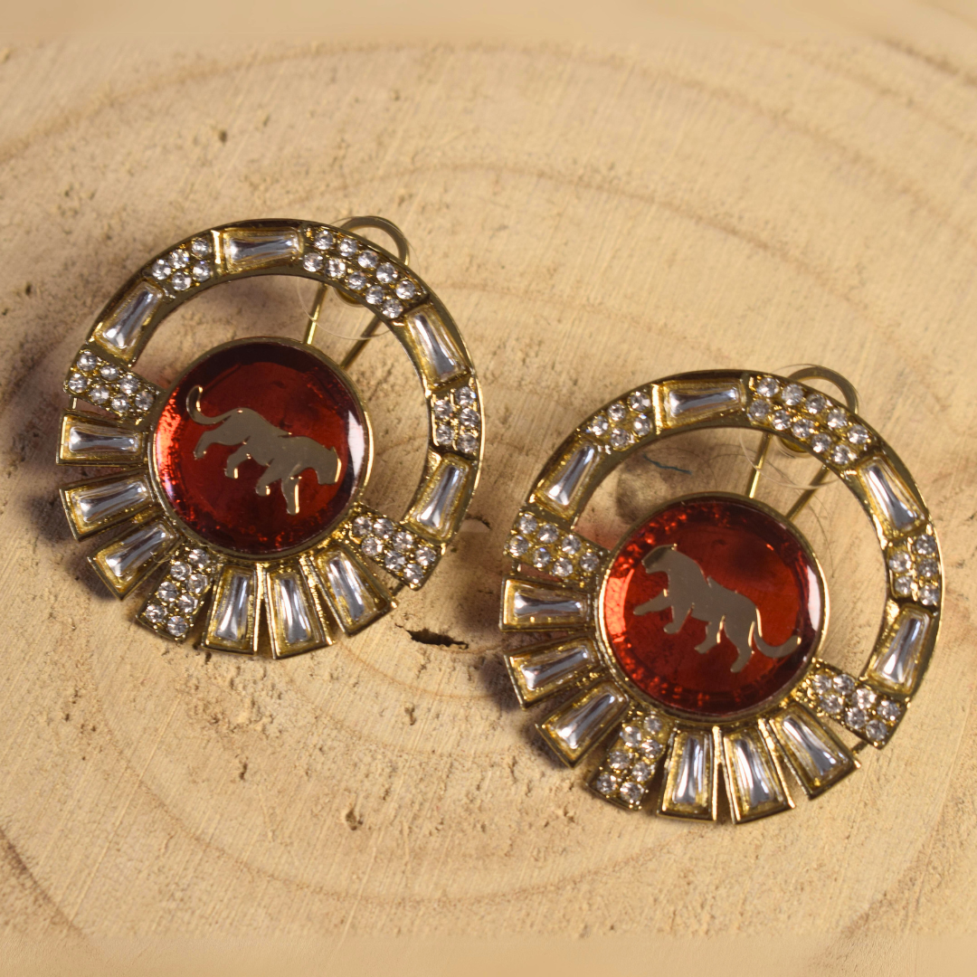 RED LAYLA EARRINGS