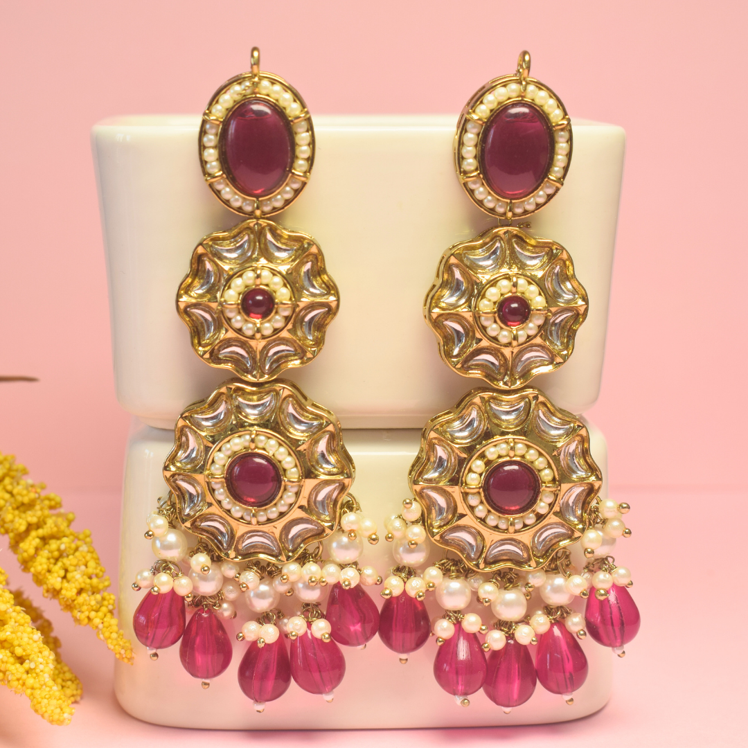 RUBY RAHA DANGLERS