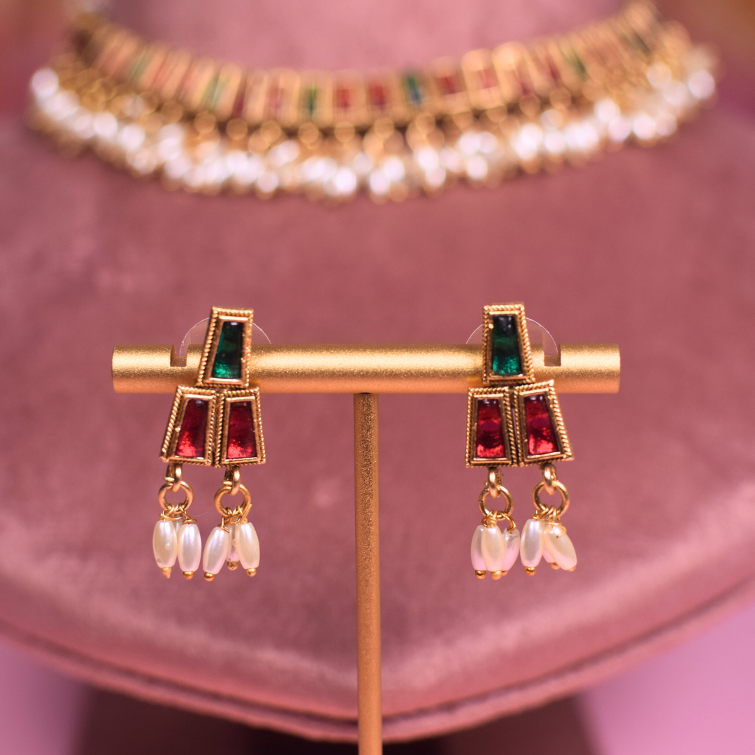 Shri Rupa Temple Jewellery Set
