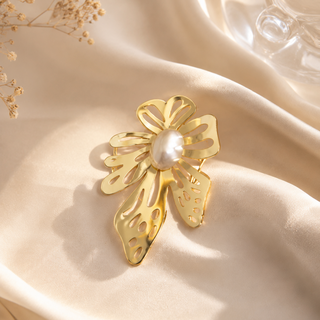 Anti Tarnish Floral Stud Earrings