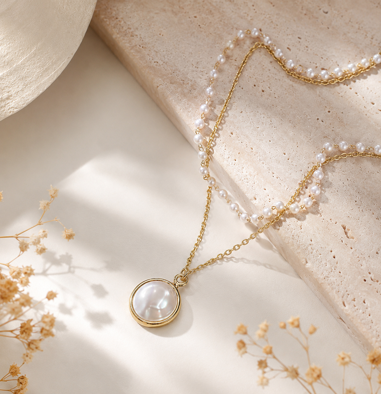Pearl Chain Necklace