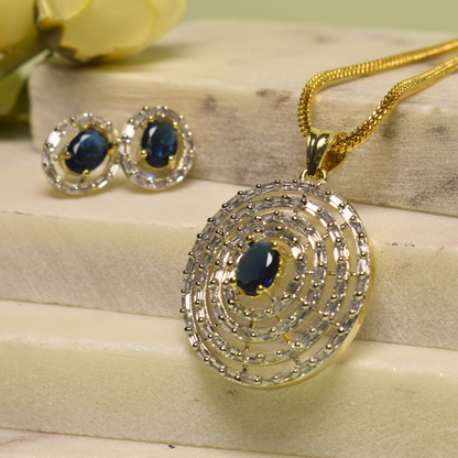 BLUE ELARA PENDENT SENT