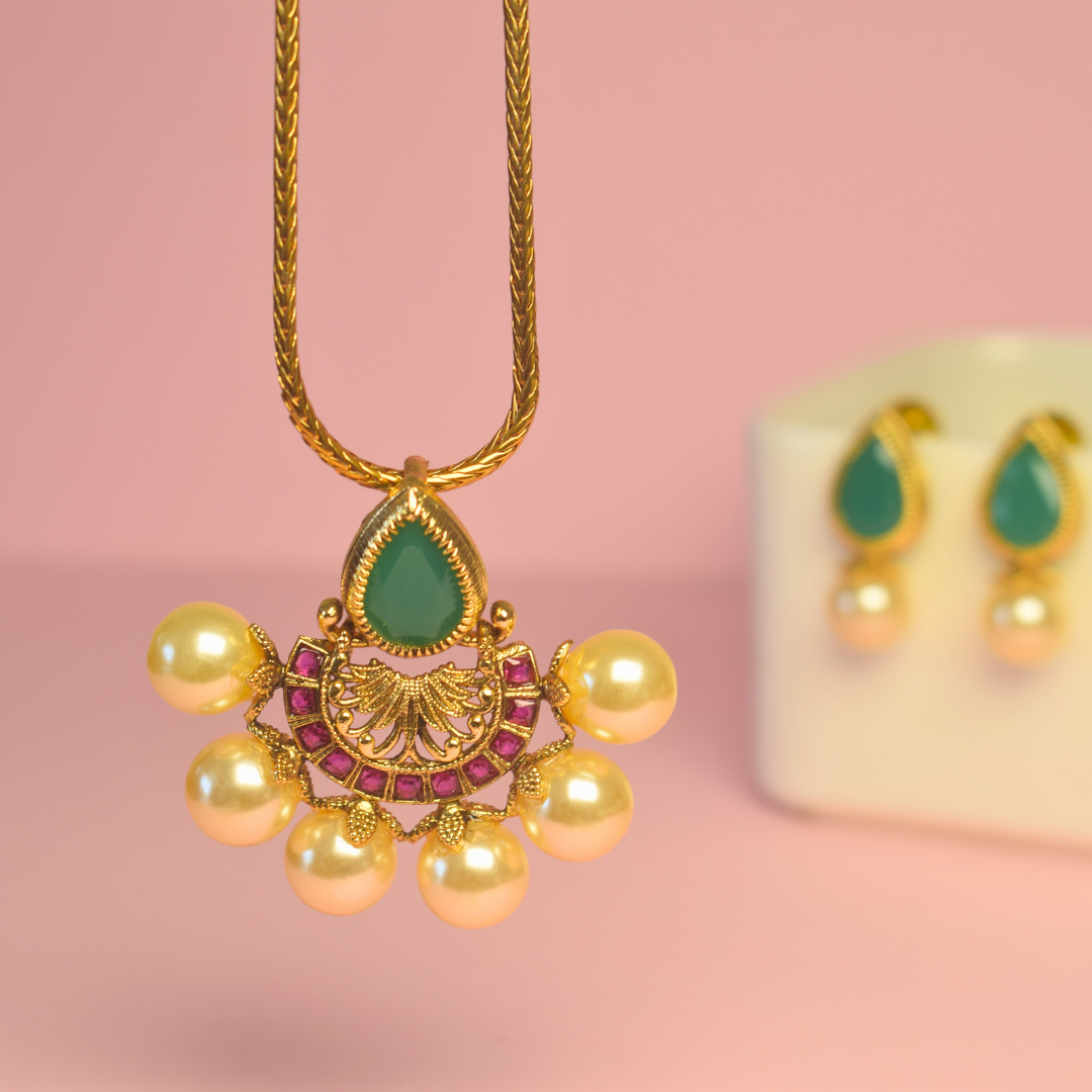 Adwitya jewels temple jewellery