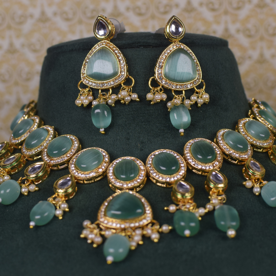 Amla Kundan Jewellery Set