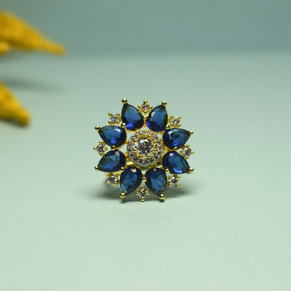 BLUE ANNIKA RING