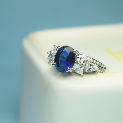BLUE MANVIKA RING