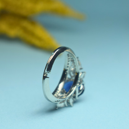 BLUE MANVIKA RING