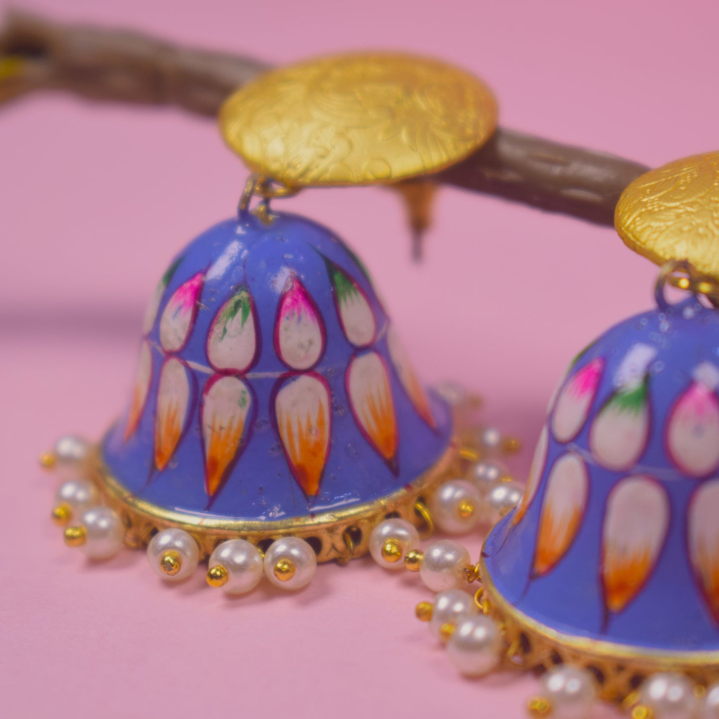 Divya Meenakari Earrings
