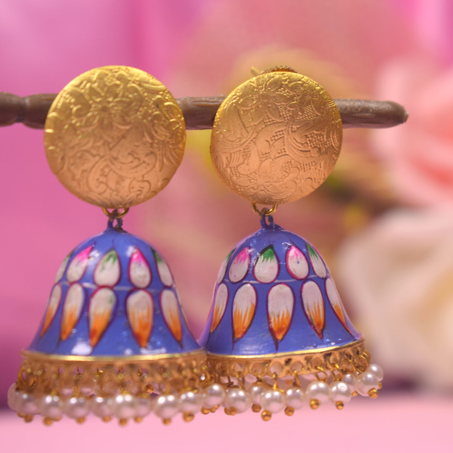 Divya Meenakari Earrings