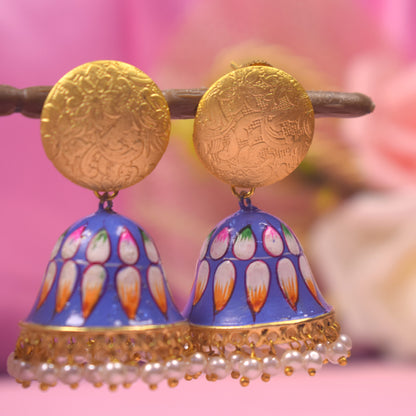 Divya Meenakari Earrings