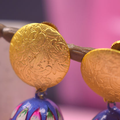 Divya Meenakari Earrings