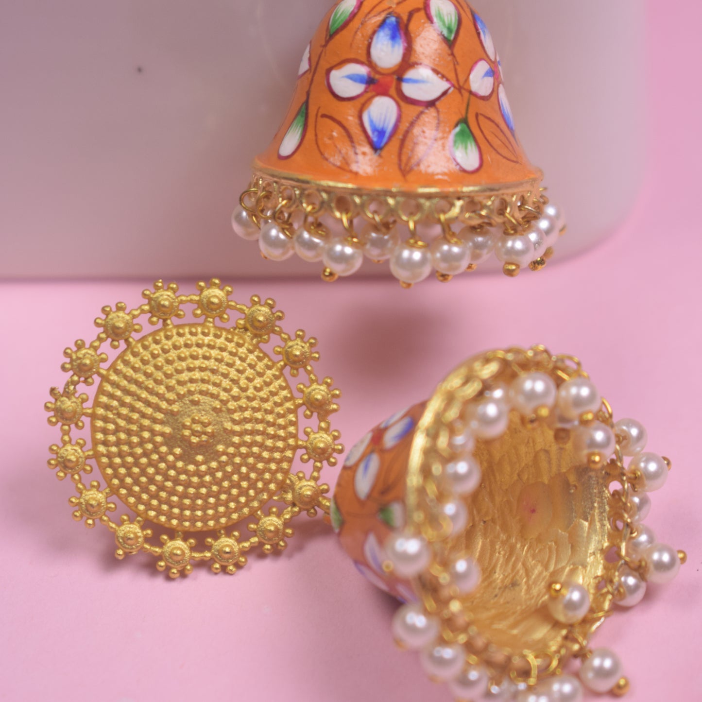 Jyoti Meenakari Earrings