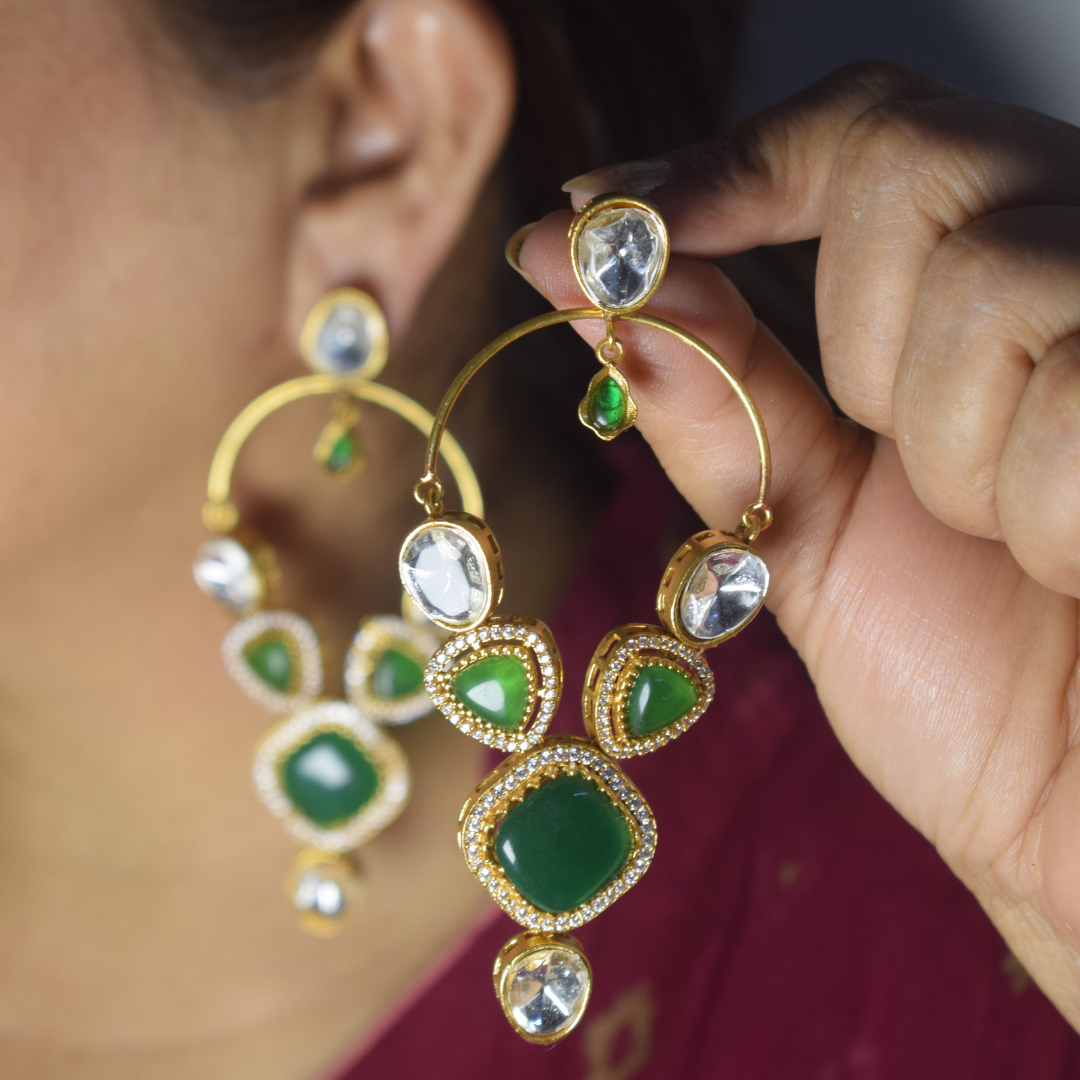 Deepika Long Earrings