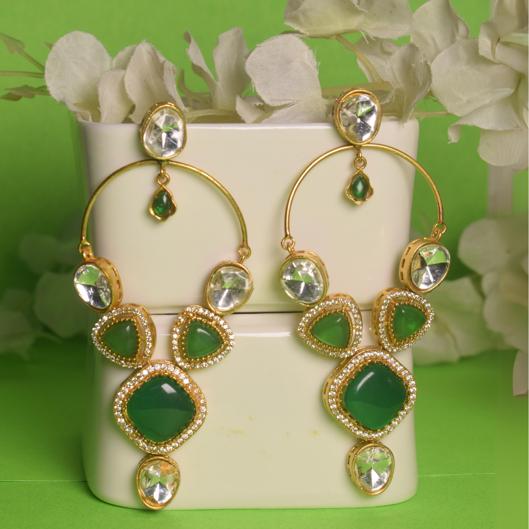 Deepika Long Earrings