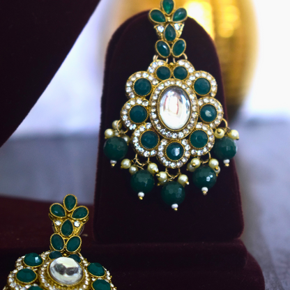 EMERALD RUBAN CHOKER SET