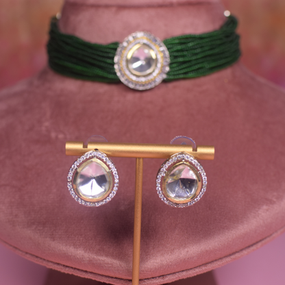 Emerald Sohana Choker Set