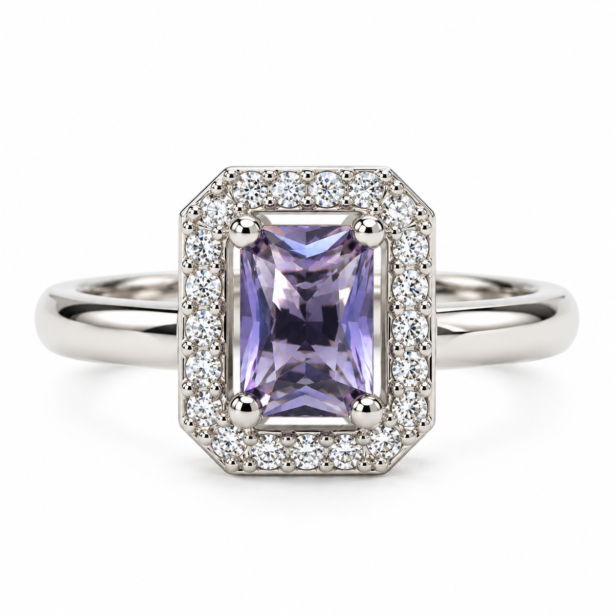 PURPLE NAVELI AD RING