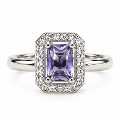 PURPLE NAVELI AD RING