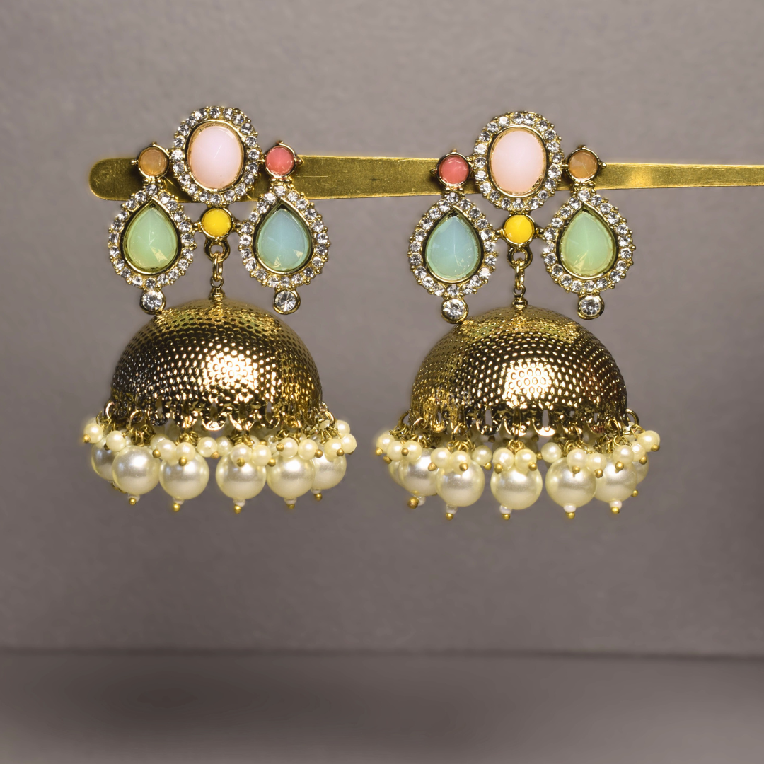MULTI COLOR KHUSHI JHUMKI