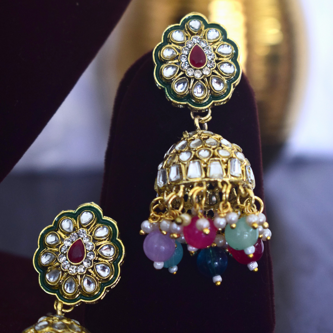 MULTICOLOR TAANI CHOKER SET