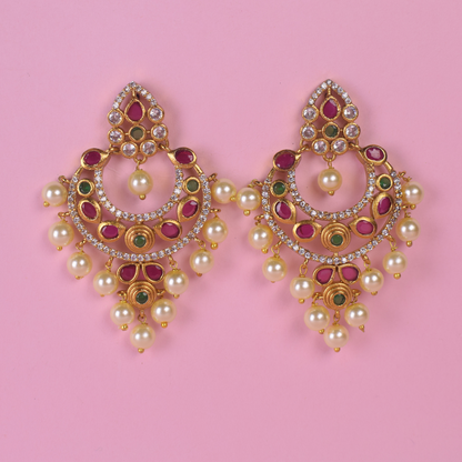 Naintara Temple Earrings