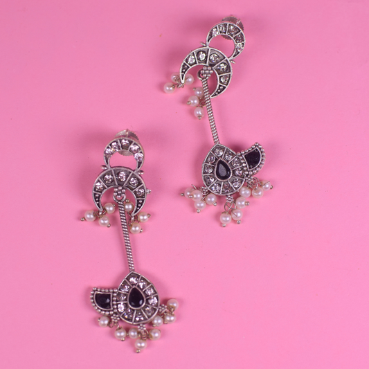 Nidha Long Earrings