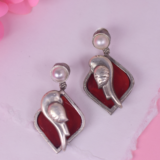 Parakeet Earrings