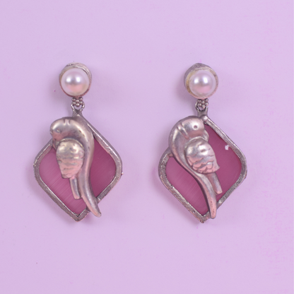Parakeet Earrings