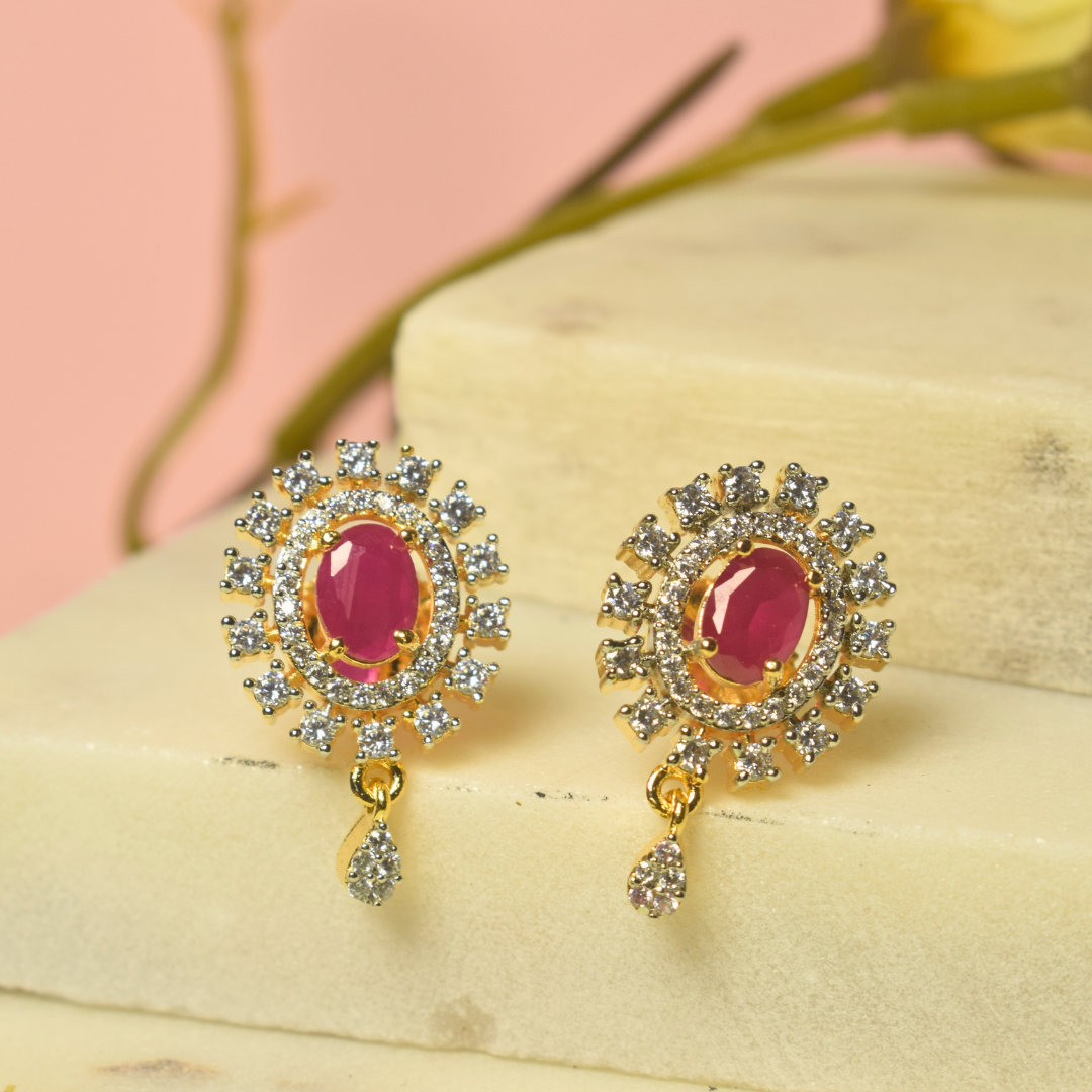 RUBY NOORVI PENDENT SET