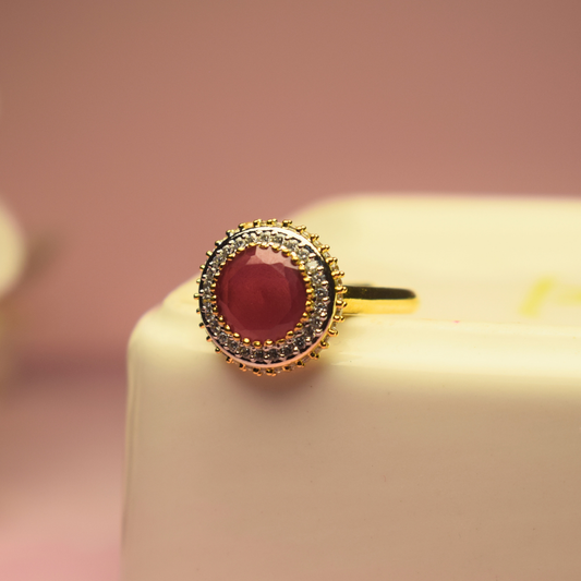 RUBY PRINCESS AD RING