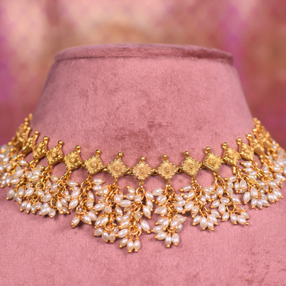 Shri Devi Temple Jewellery Set