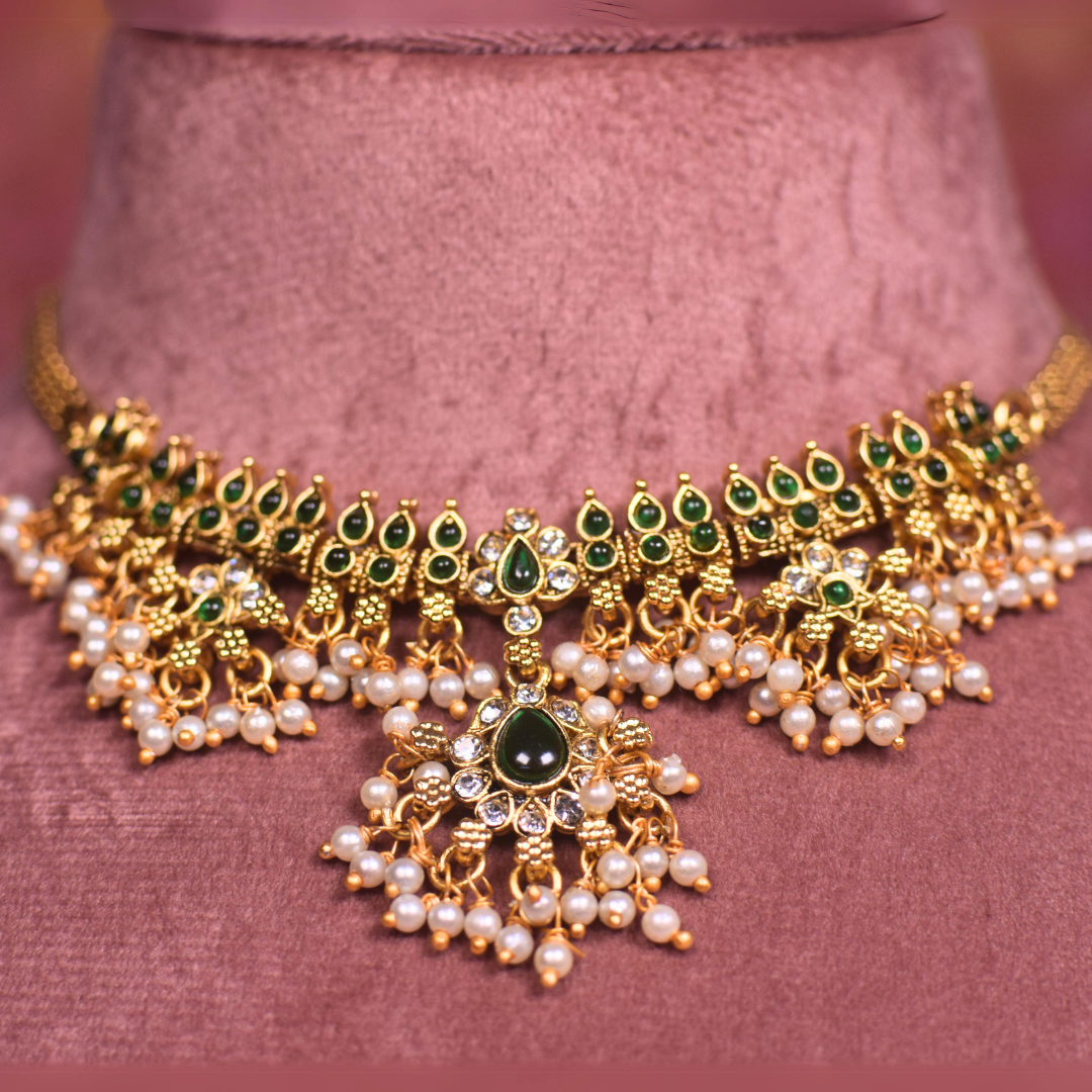 Shri Roopa Temple Jewellery Set