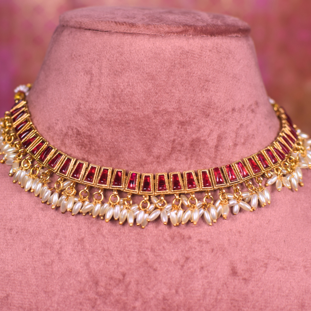 Shri Rupa Temple Jewellery Set