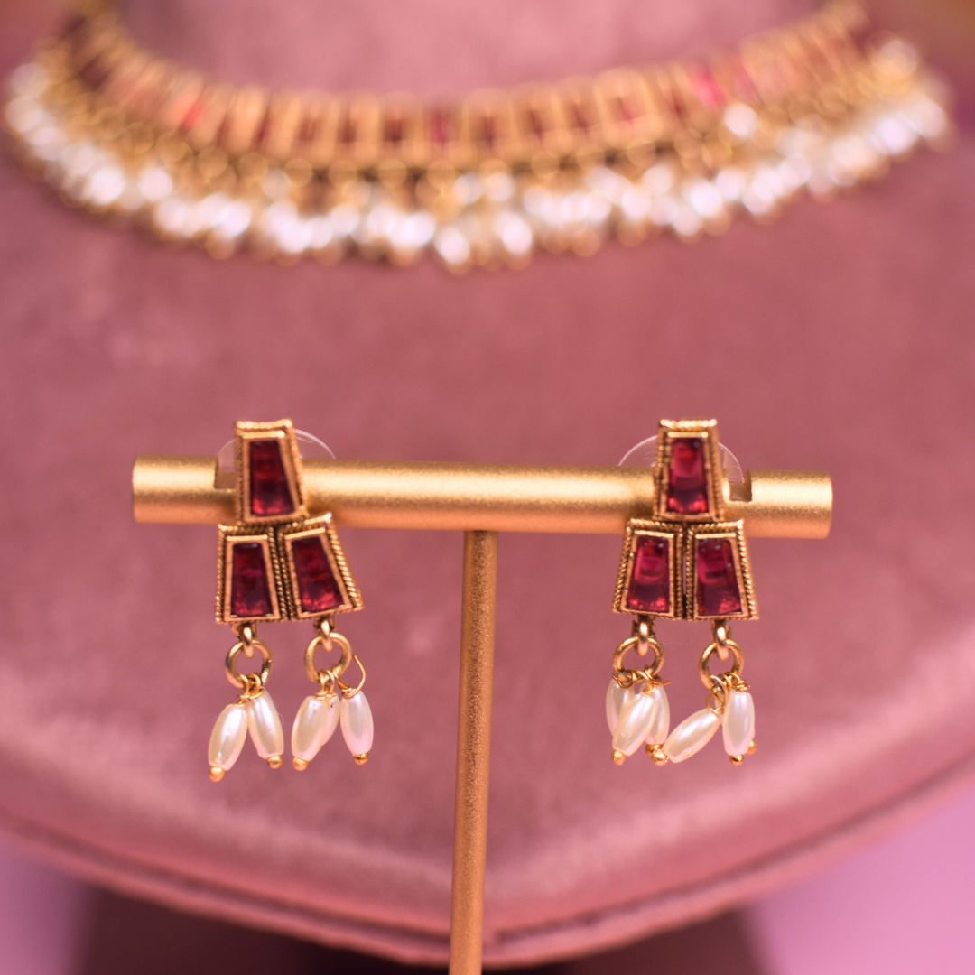 Shri Rupa Temple Jewellery Set