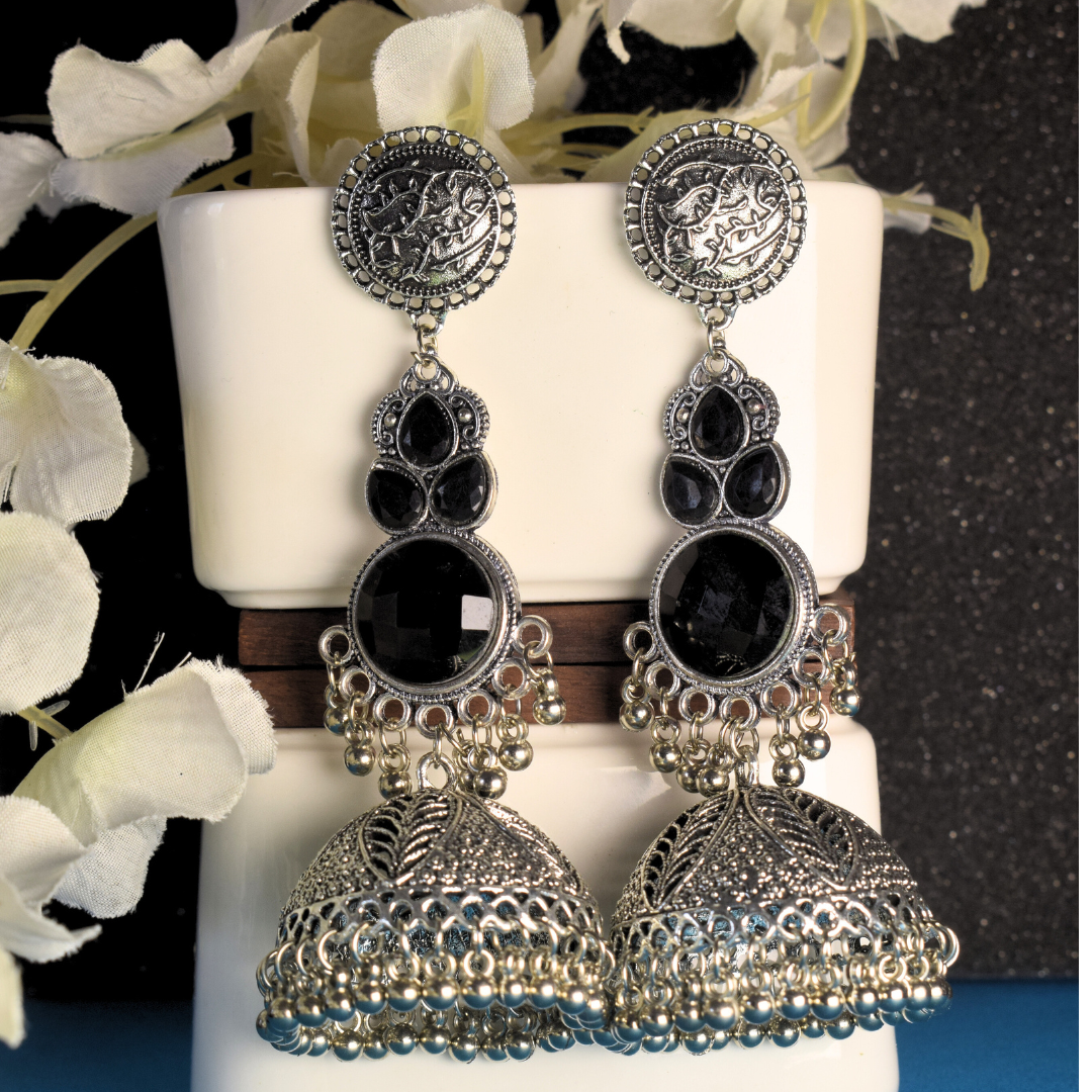 Madhuri Long Jhumkas