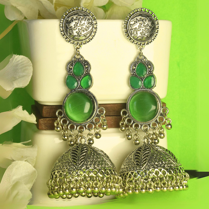 Madhuri Long Jhumkas