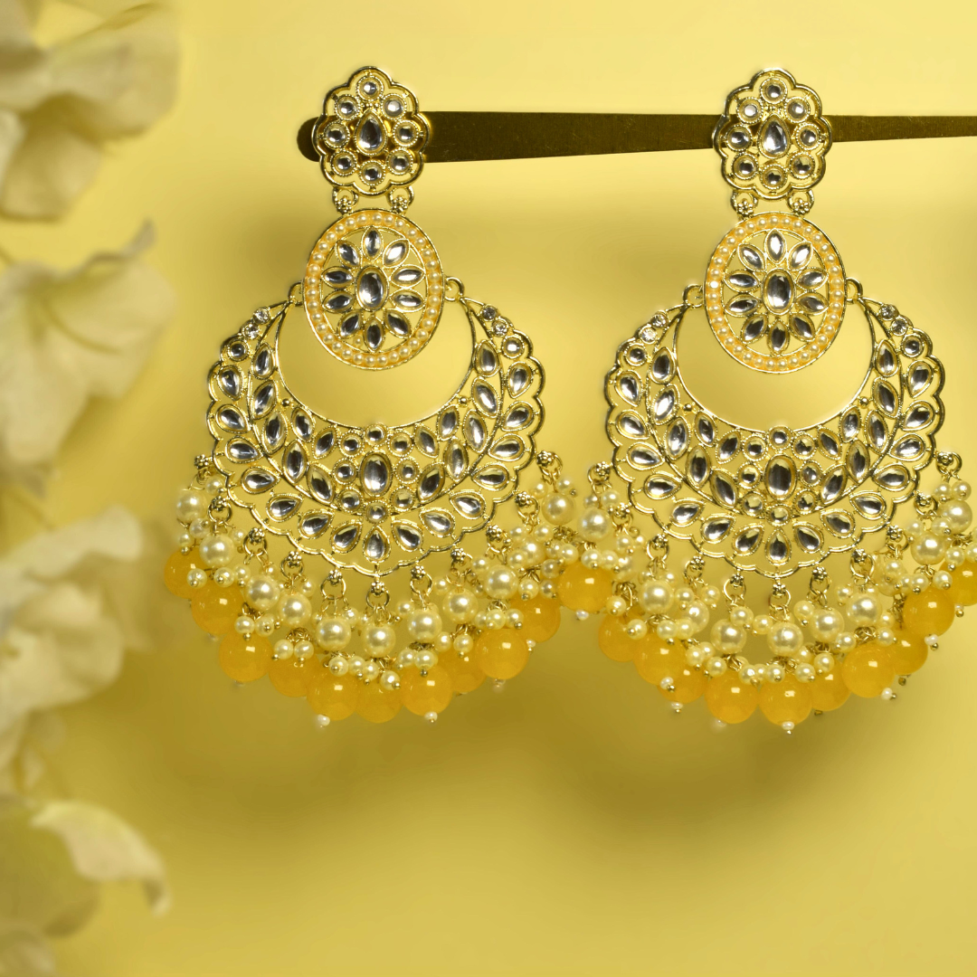 YELLOW RAZIA CHANDBALIS