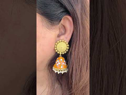 Jyoti Meenakari Earrings